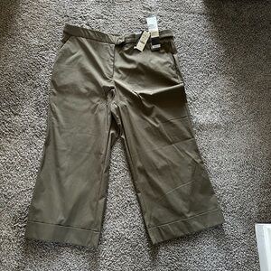 Olive capri pants